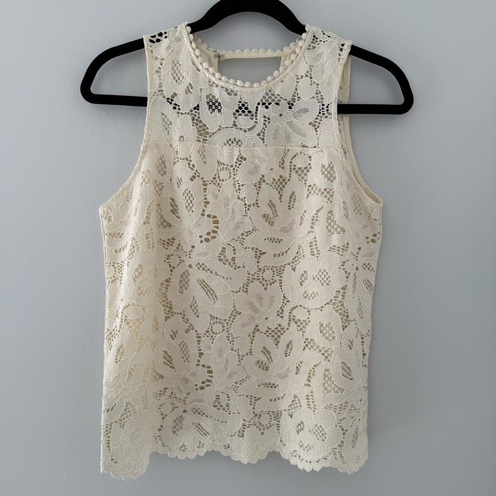 LAmade Ava V Neck Lace Tank